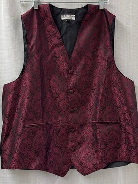 NWT Moda Di Raza Paisley Vest Set